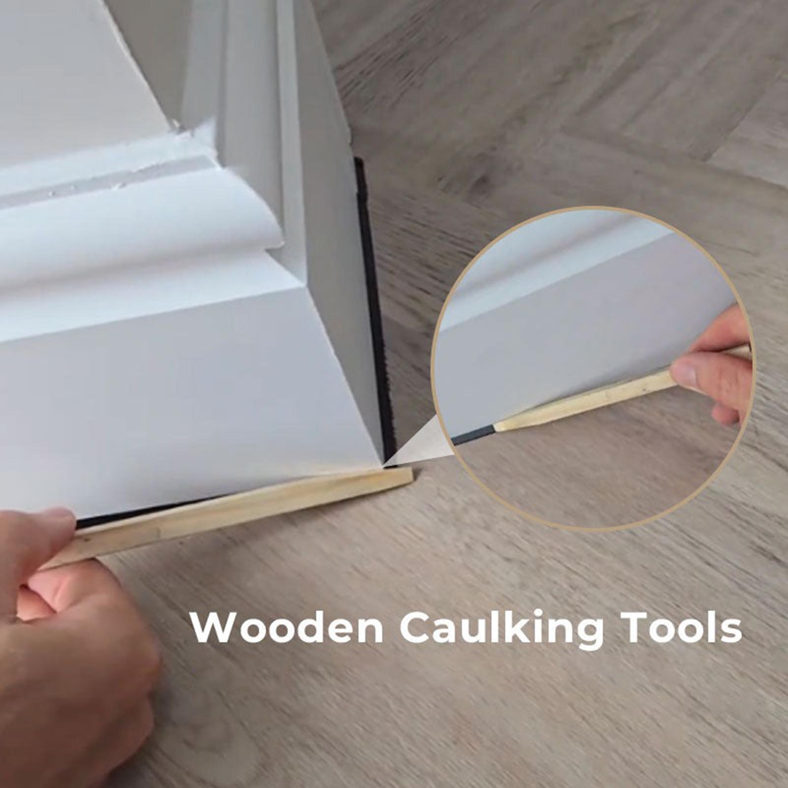 5pcs Wooden Caulking Tools Set - Home Improvement For Beginners ulasan dan harga