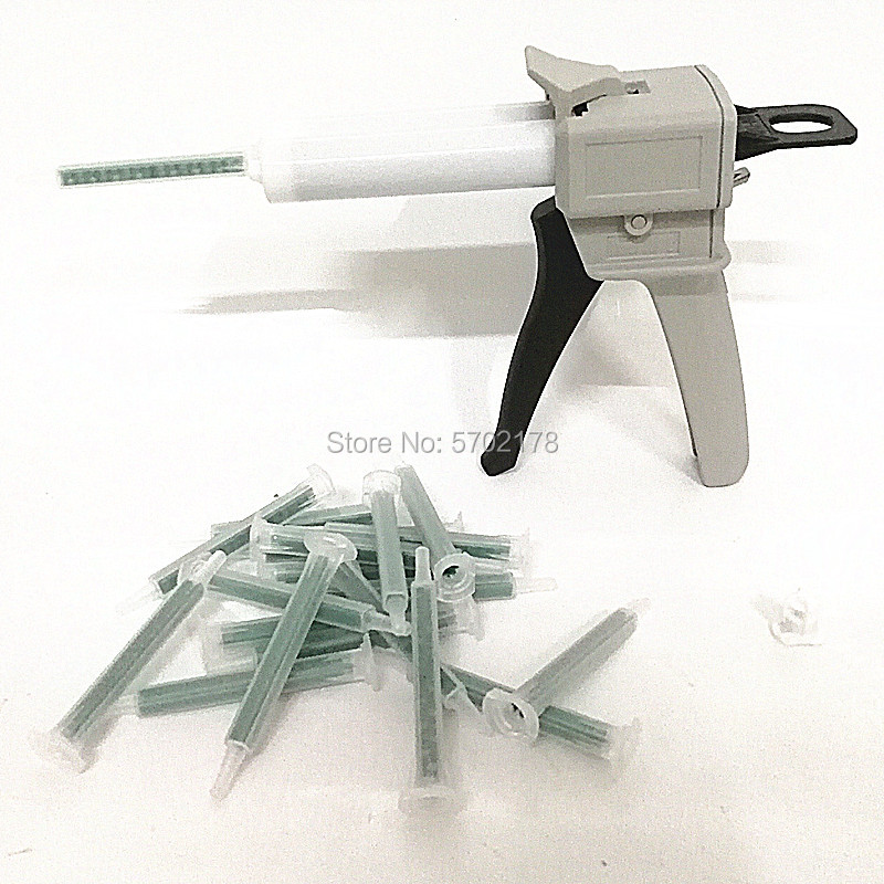 10pcs mixing tip with Two-comp - Caulking Gun Dispensing ulasan dan harga