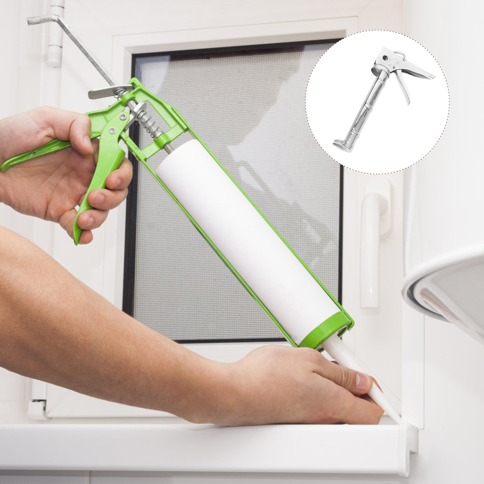 Drip- Caulking Sprayer Profess - Caulking Gun Dispensing ulasan dan harga